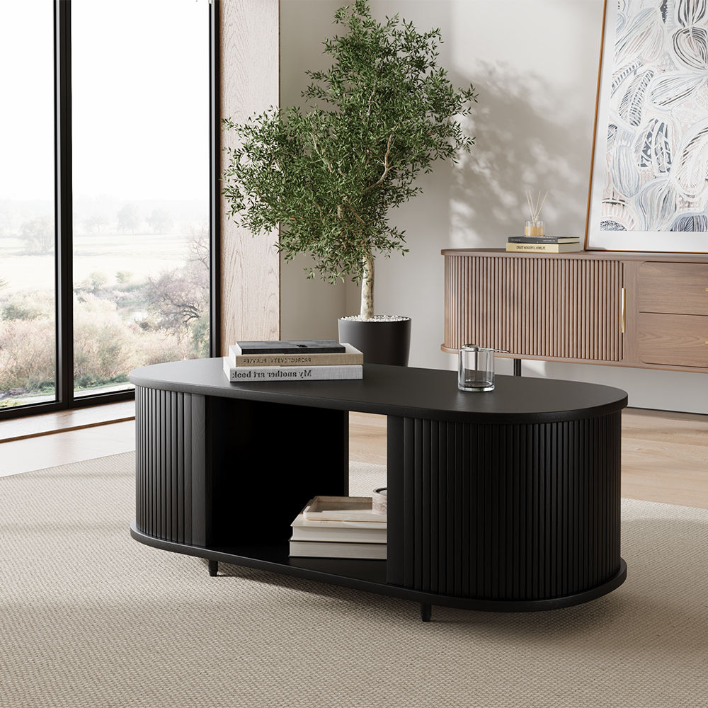 Black Plywood Coffee Tables