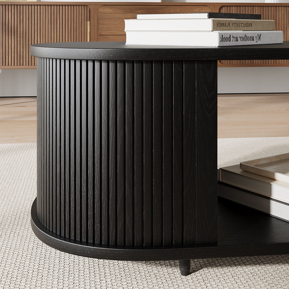 Black Plywood Coffee Tables