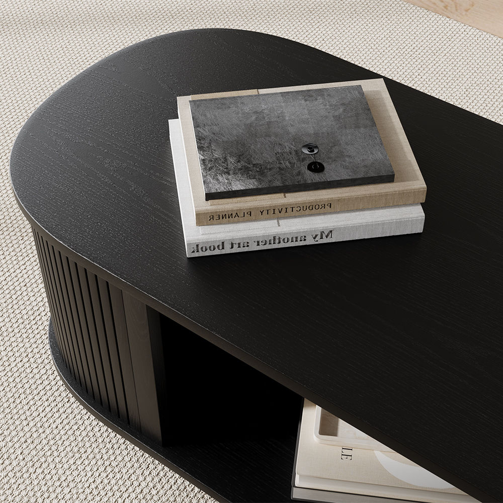 Black Plywood Coffee Tables