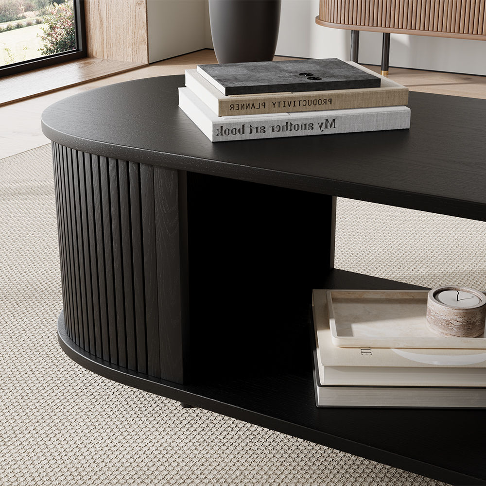 Black Plywood Coffee Tables