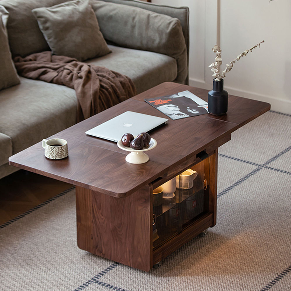 Wood Walnut Color Plywood Coffee Tables