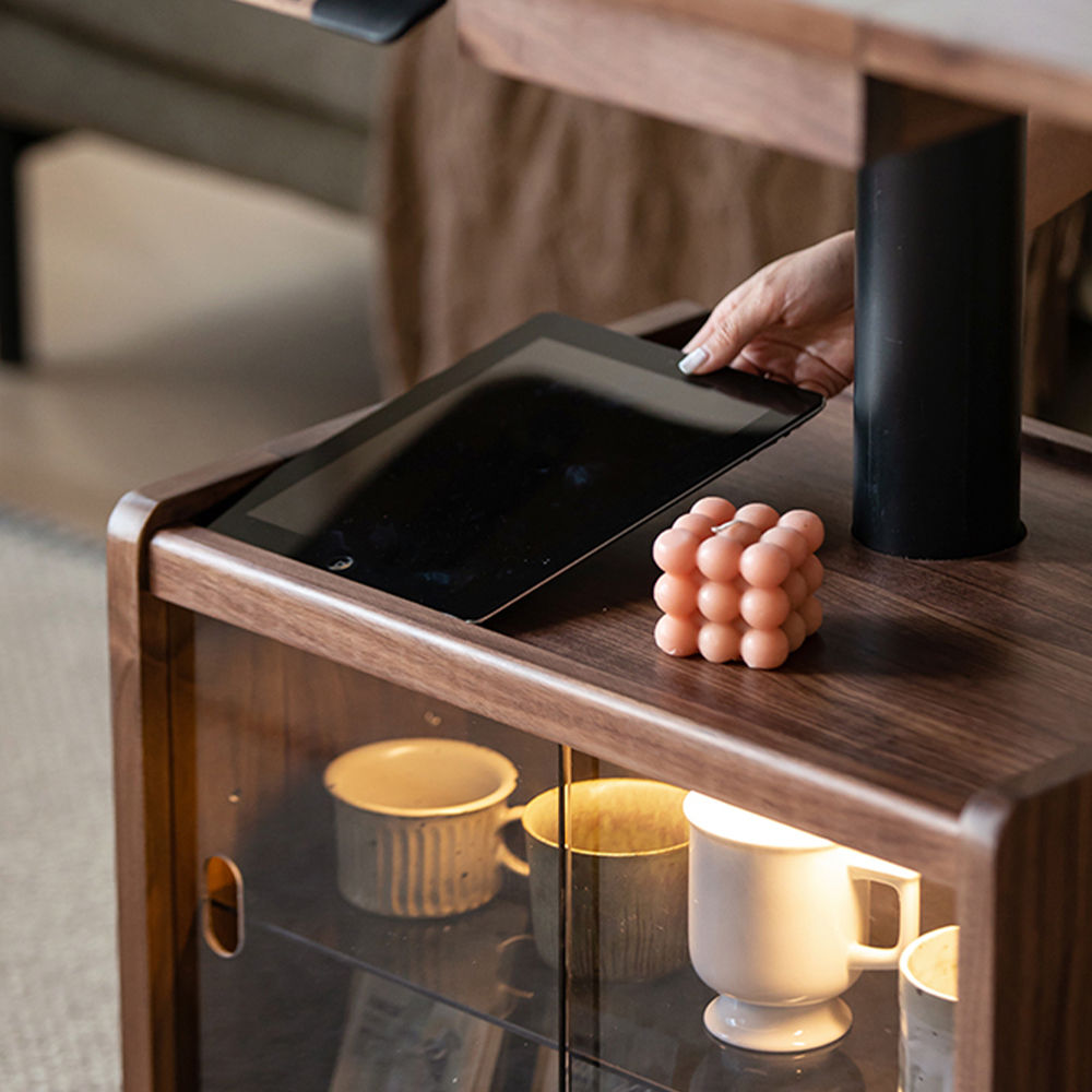 Wood Walnut Color Plywood Coffee Tables