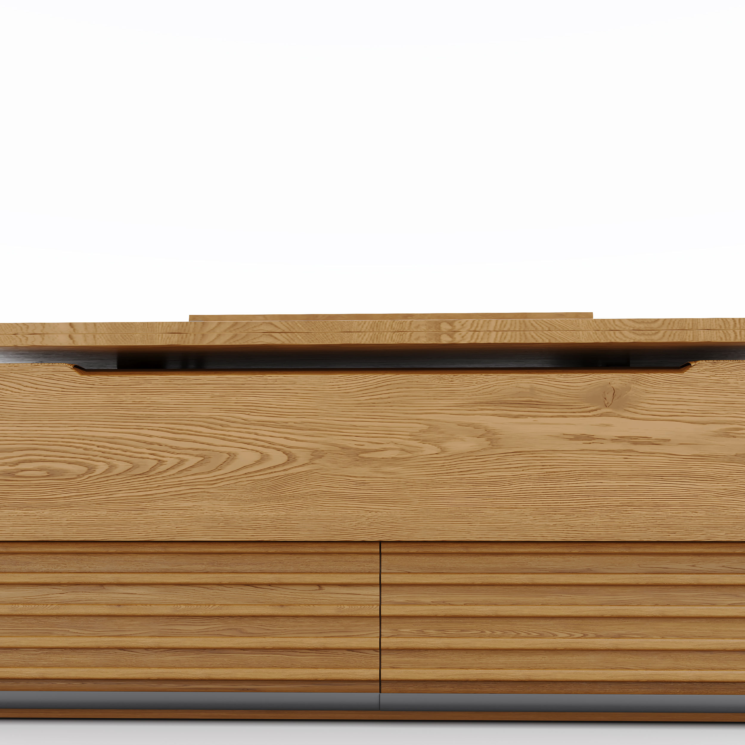 with Drawers Walnut Color MDF Coffee Tables