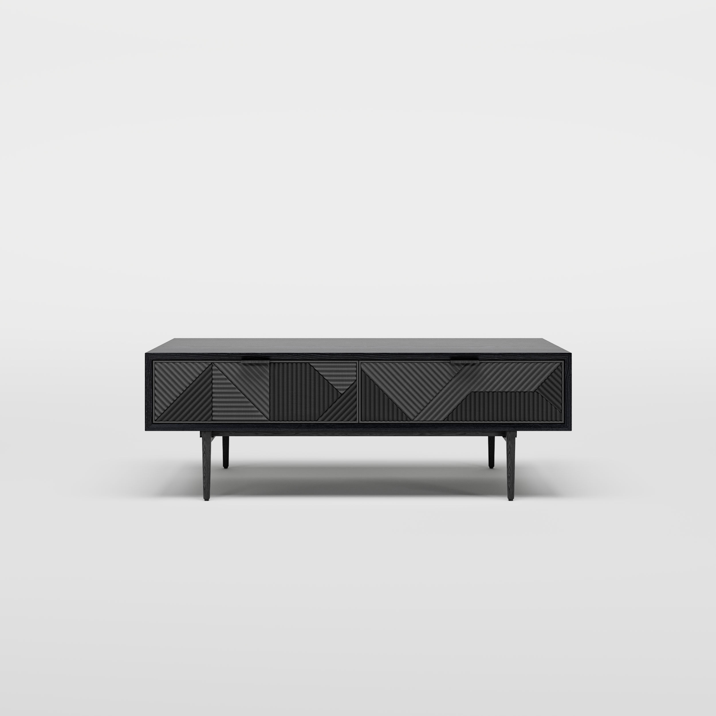 Rectangular Black MDF Coffee Tables