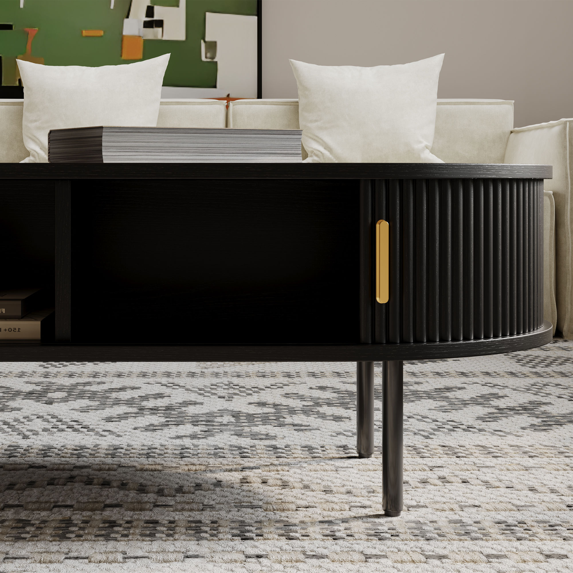 Black Plywood Coffee Tables