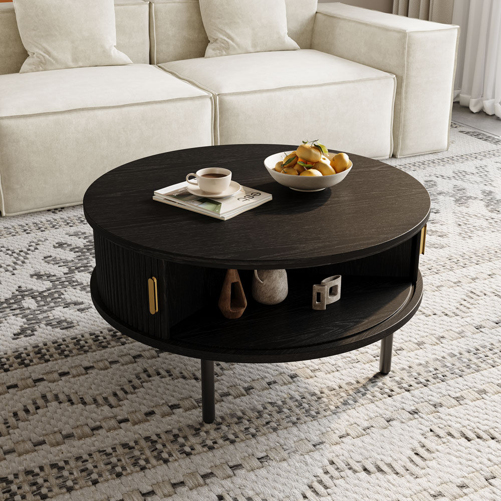 Black Plywood Coffee Tables