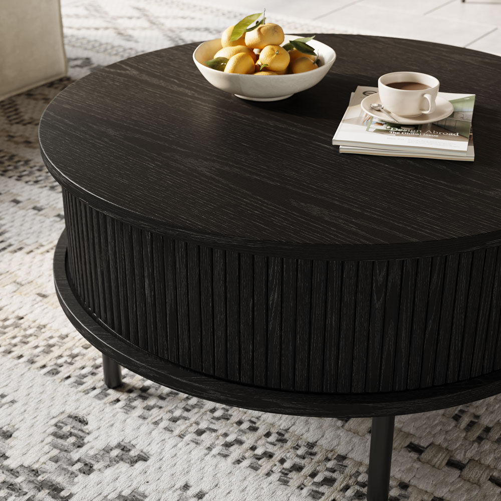 Black Plywood Coffee Tables