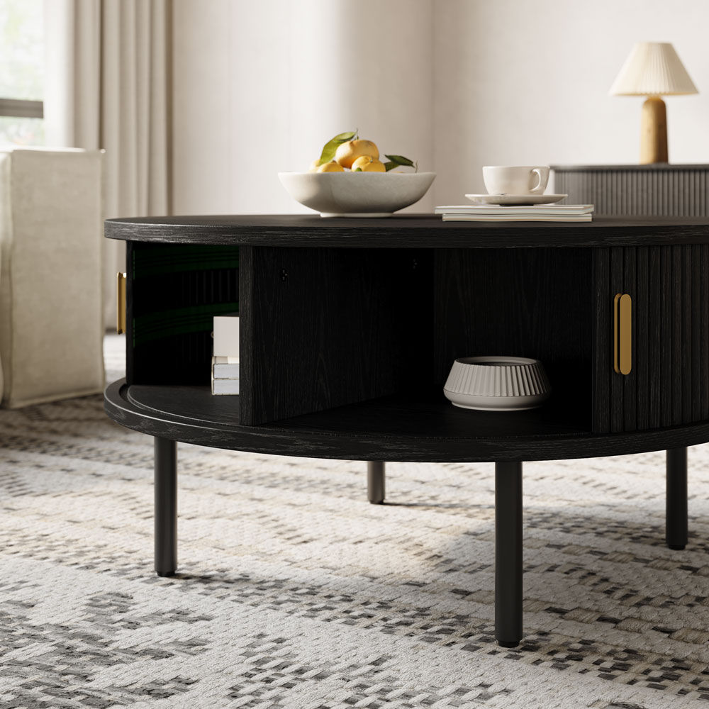 Black Plywood Coffee Tables
