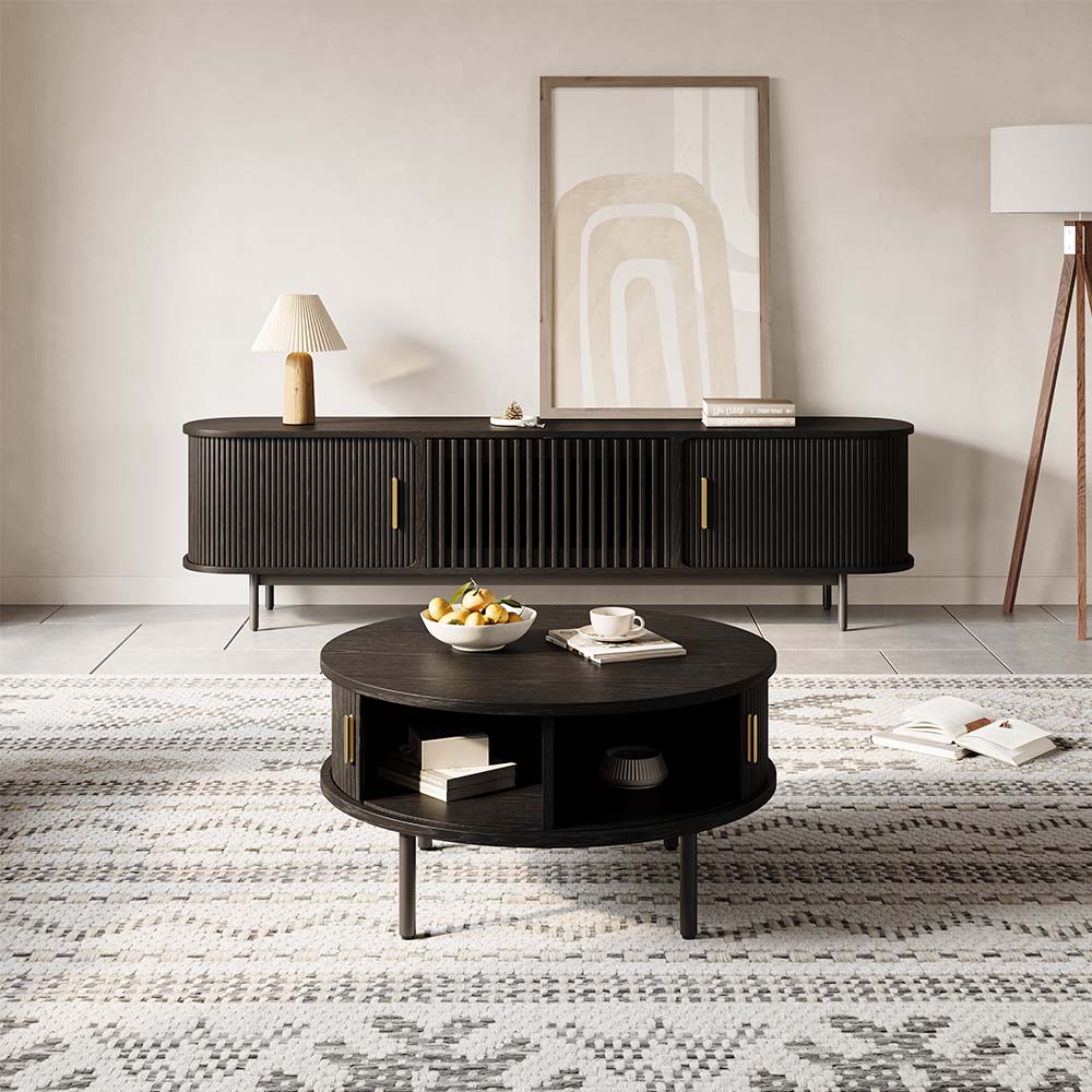 Black Plywood Coffee Tables
