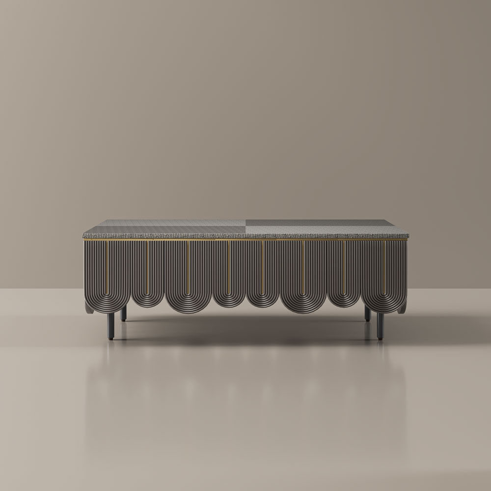 Gray MDF Coffee Tables