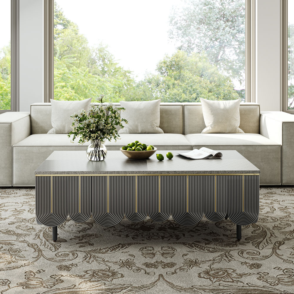 Gray MDF Coffee Tables