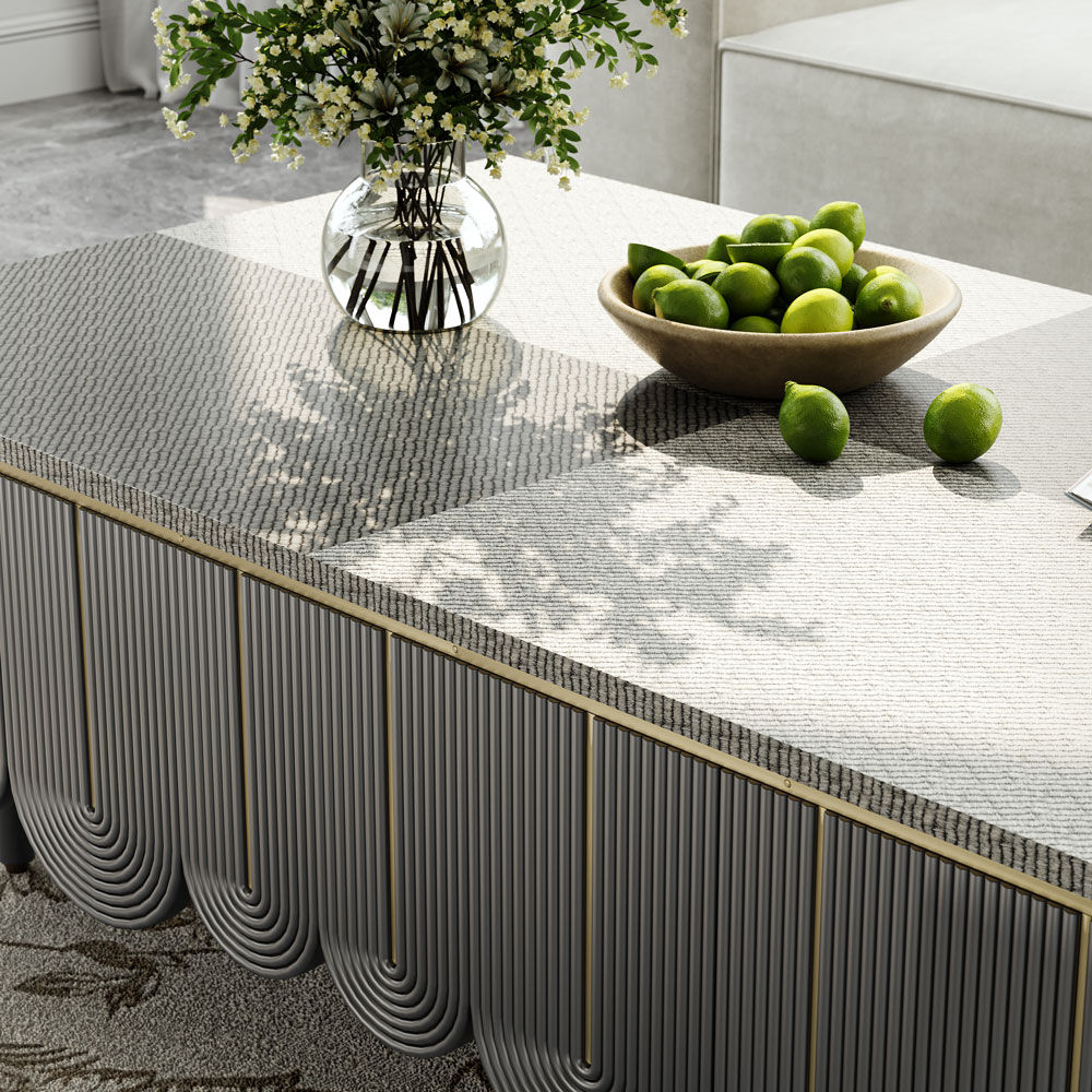 Gray MDF Coffee Tables