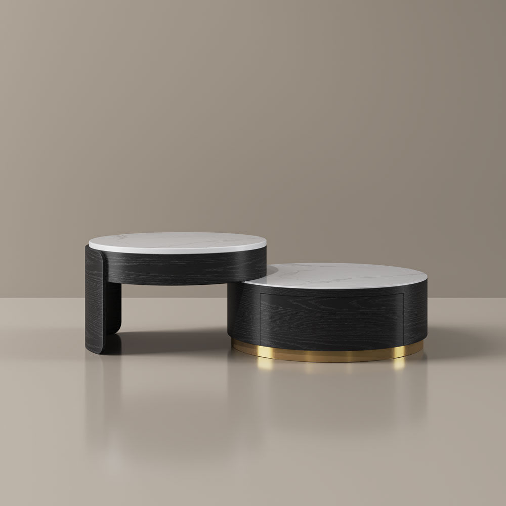 Lift top Smoky MDF Coffee Tables