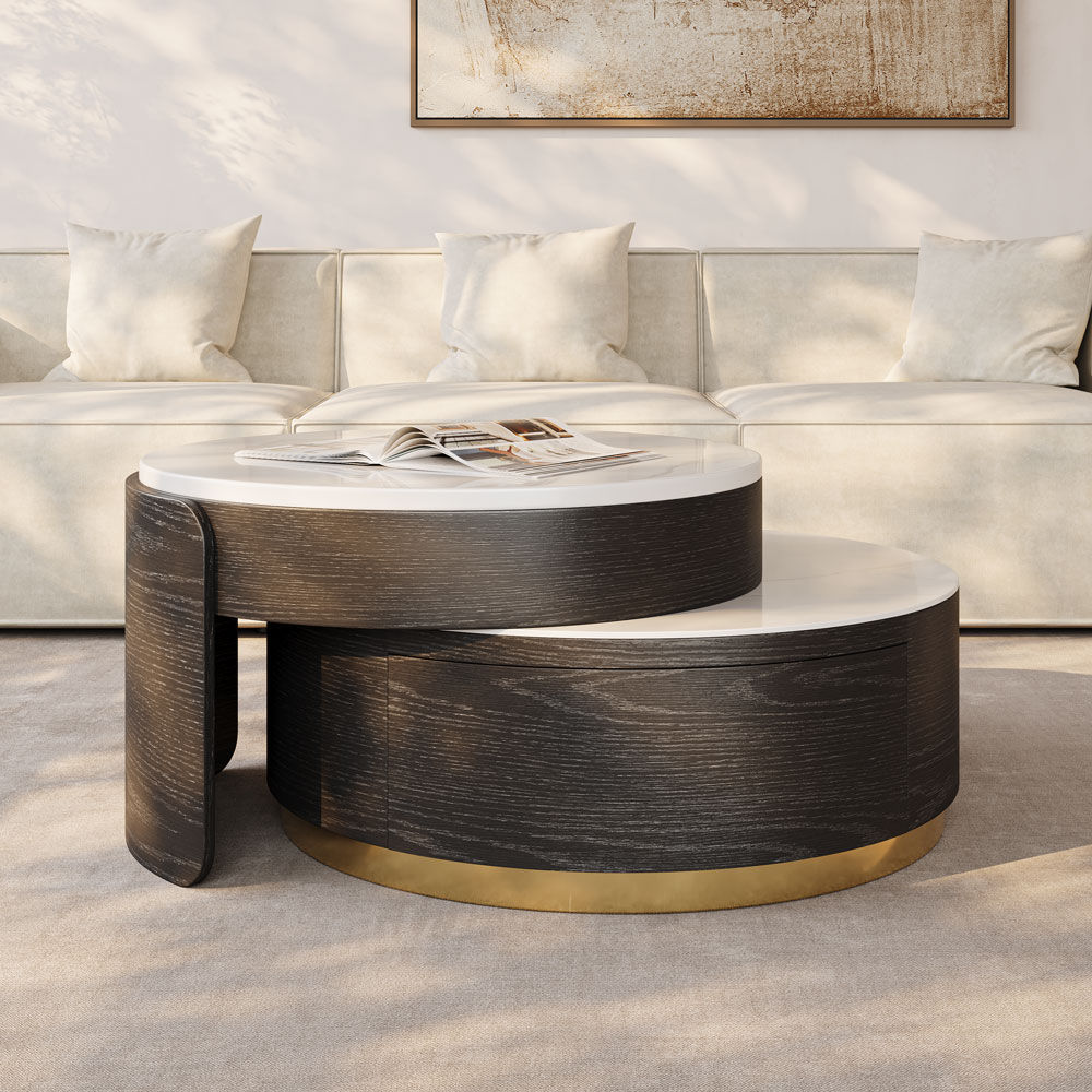 Nesting Smoky MDF Coffee Tables