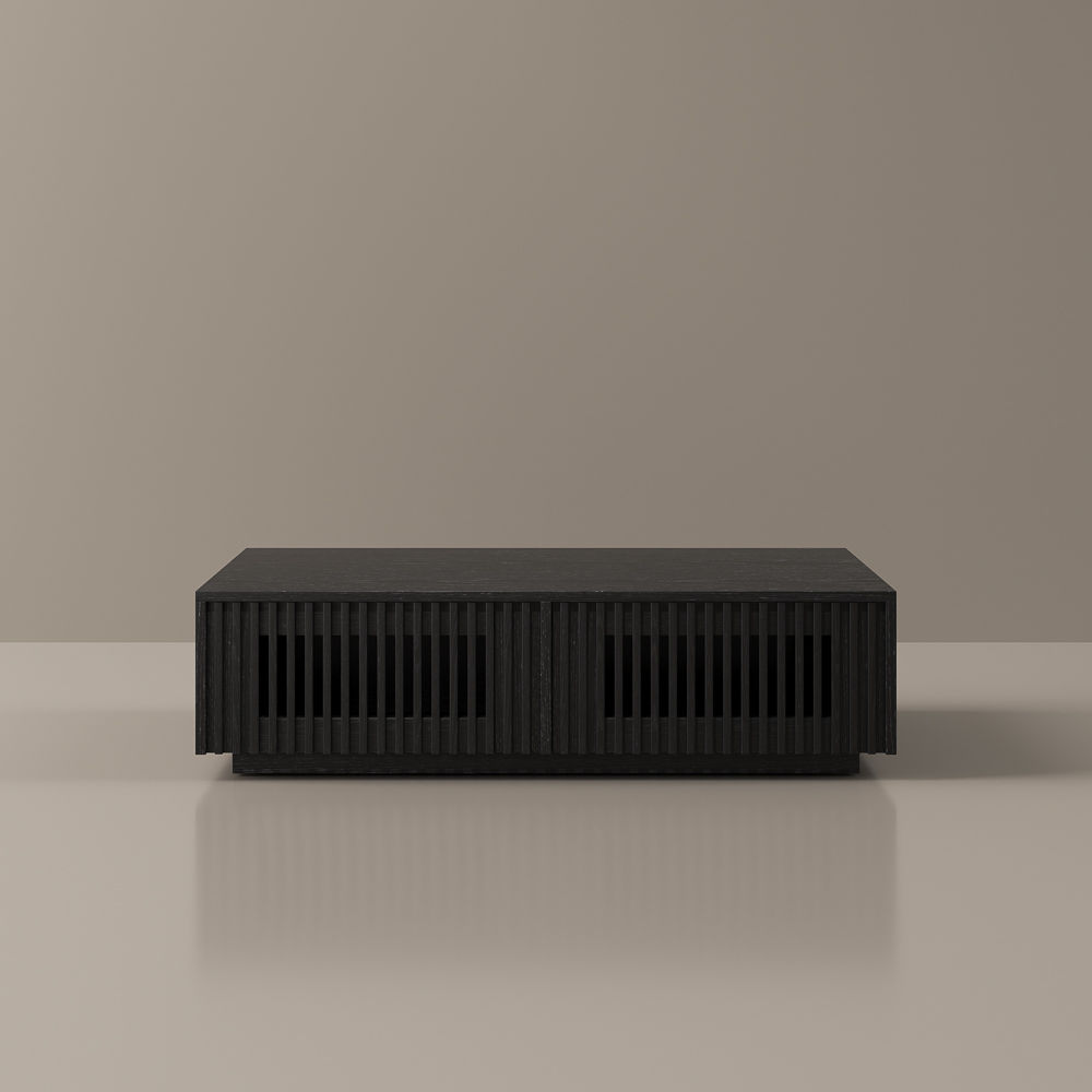 with Storage Black MDF Coffee Tables