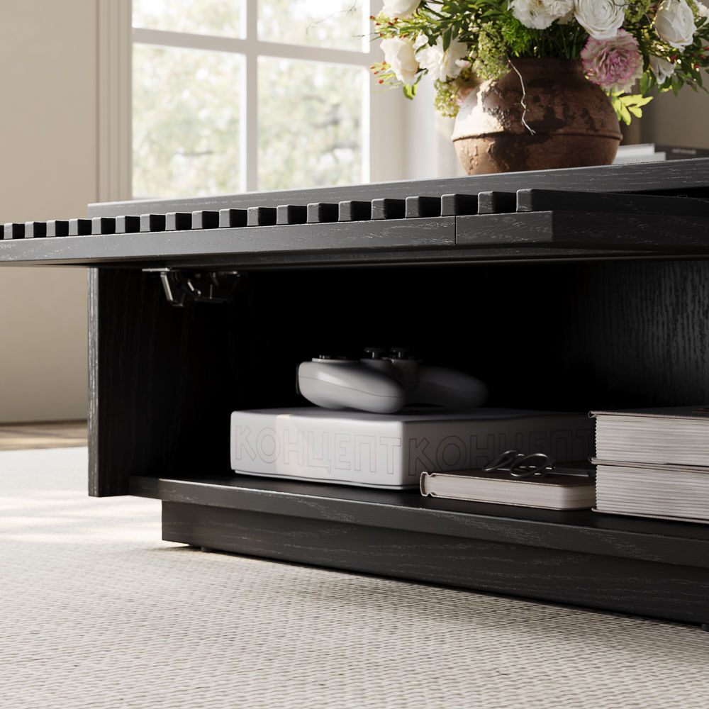 Black MDF Coffee Tables