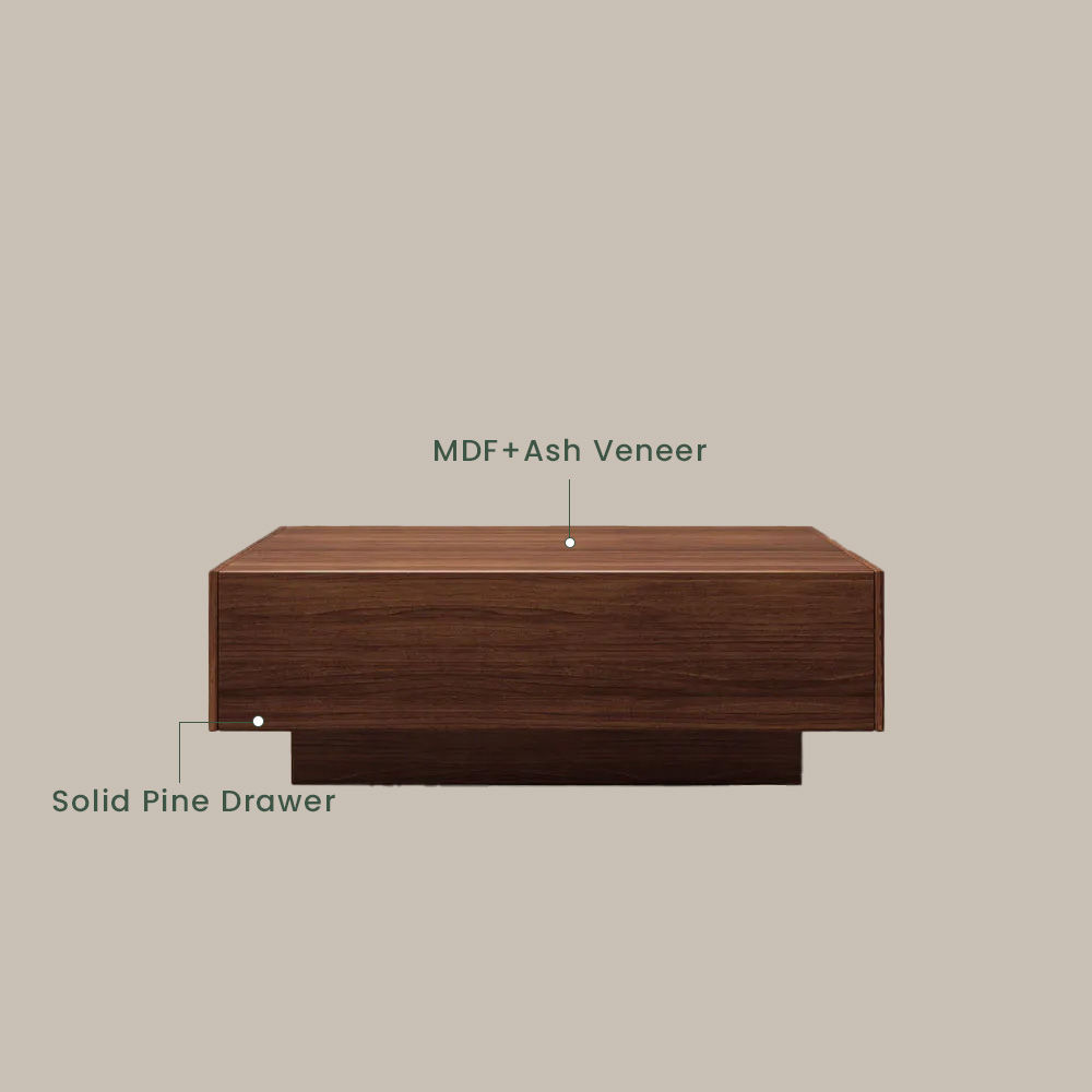 Wood Walnut MDF Coffee Tables