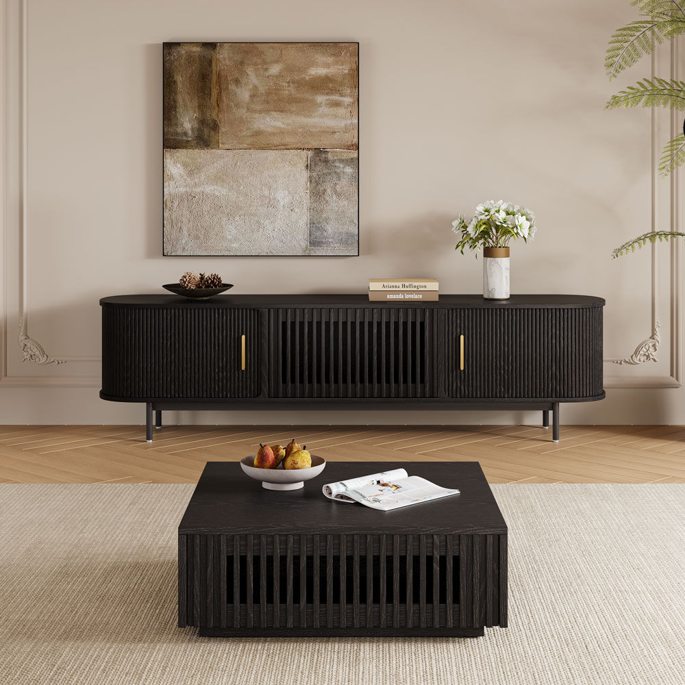 Black MDF Coffee Tables