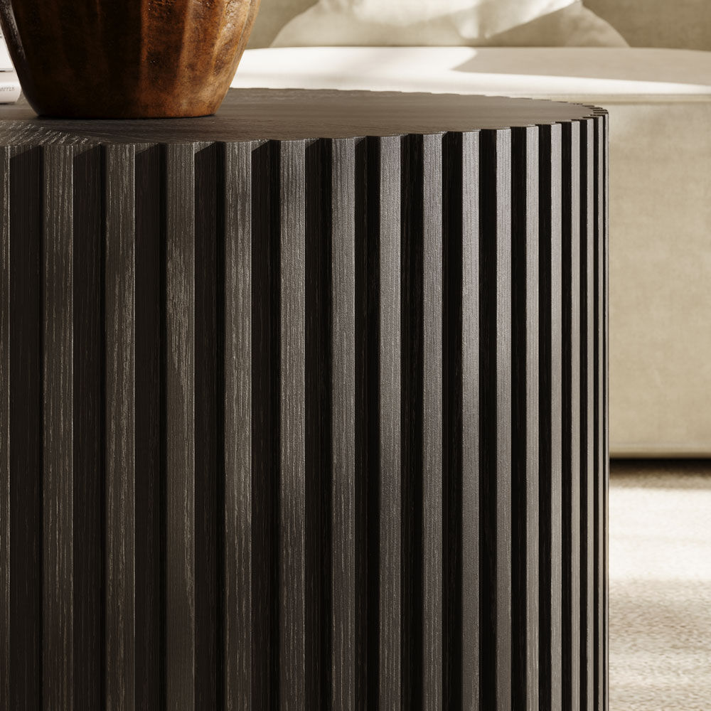 Wood Black MDF Coffee Tables