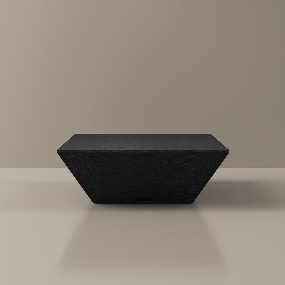Square Black MDF Coffee Tables
