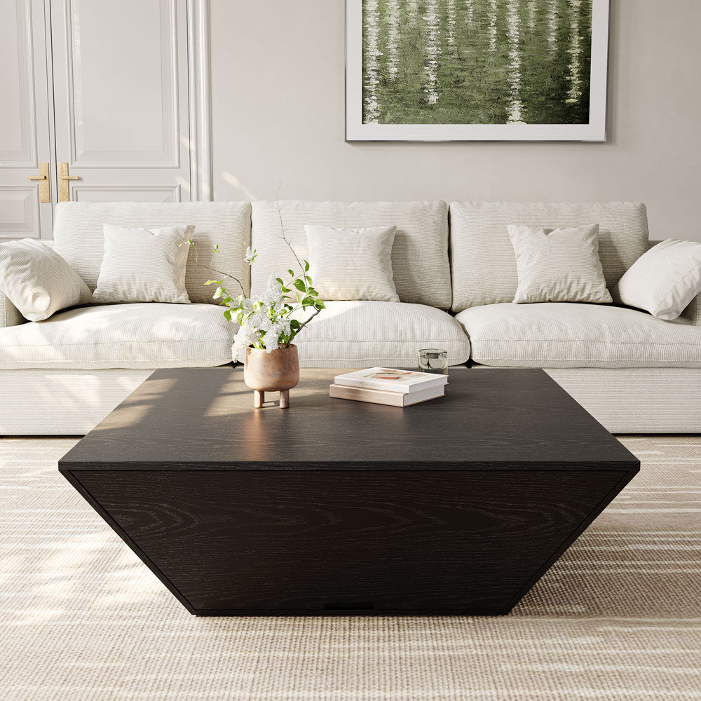 Wood Black MDF Coffee Tables