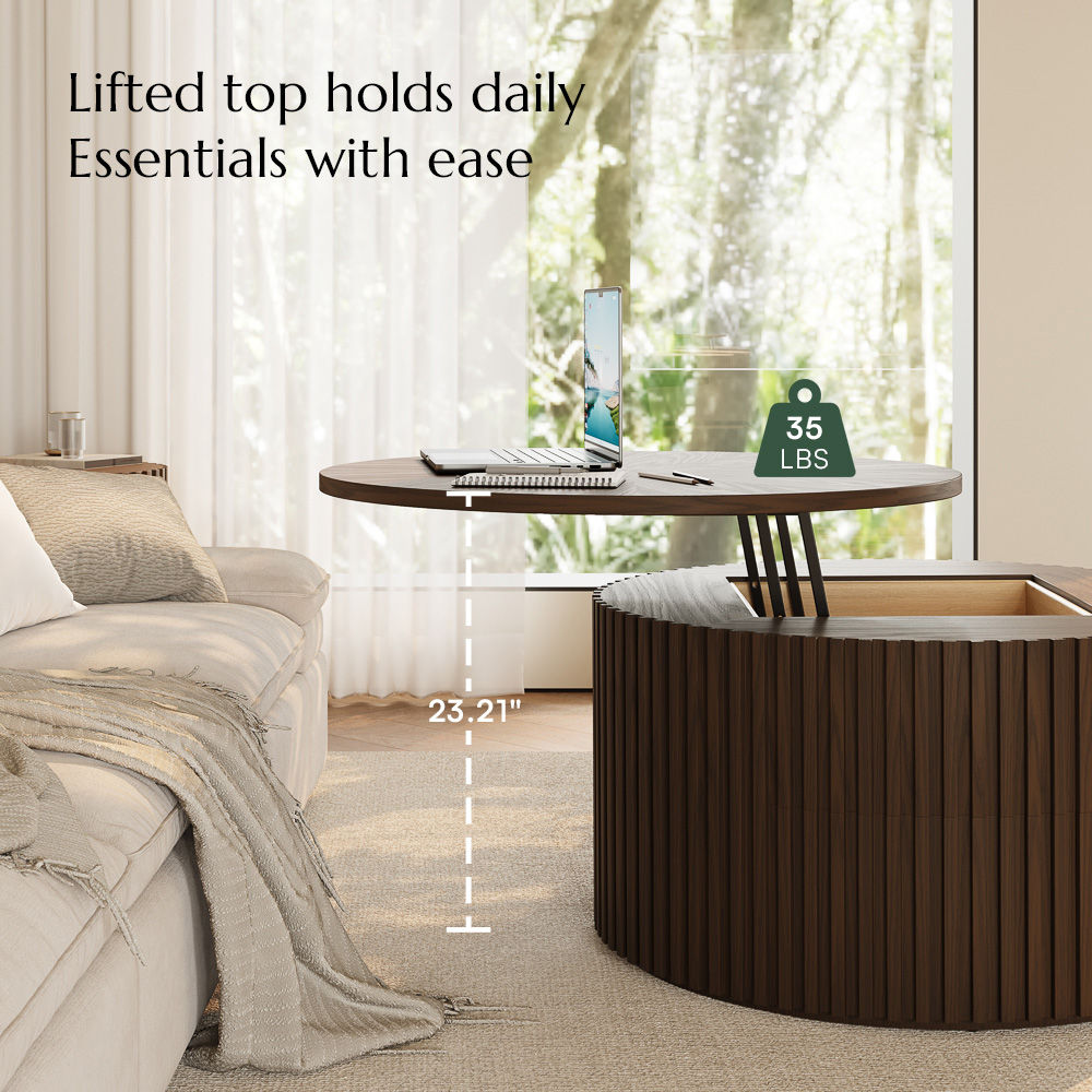 Walnut Dark Walnut Plywood Coffee Tables