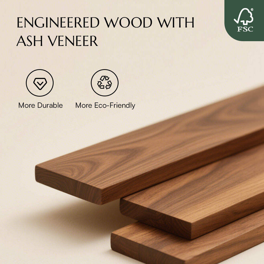 Silva Walnut Color Plywood Coffee Tables