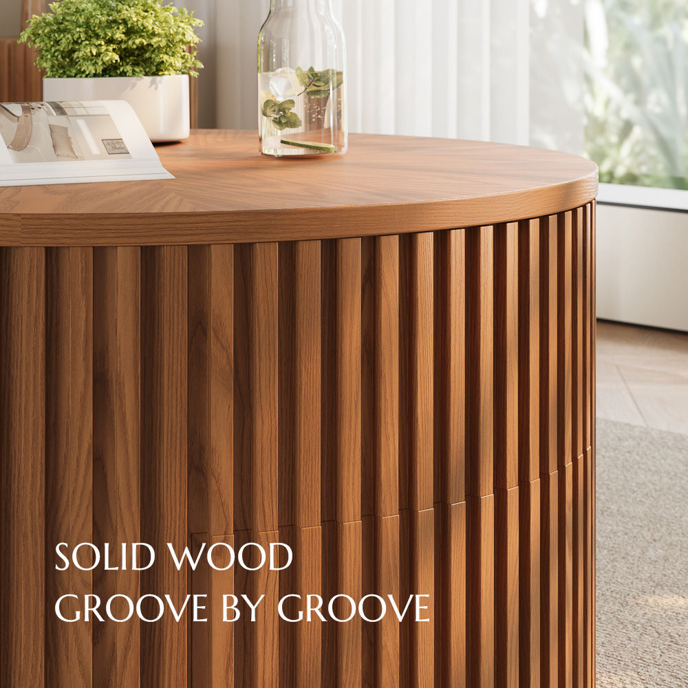 Wood Walnut Color Plywood Coffee Tables