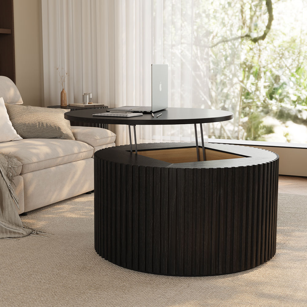 Silva Black Plywood Coffee Tables