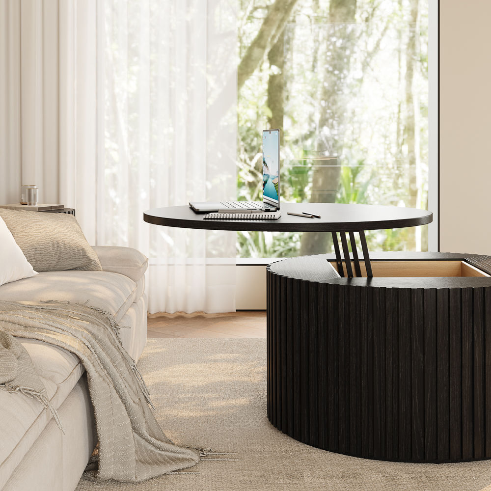 Silva Black Plywood Coffee Tables