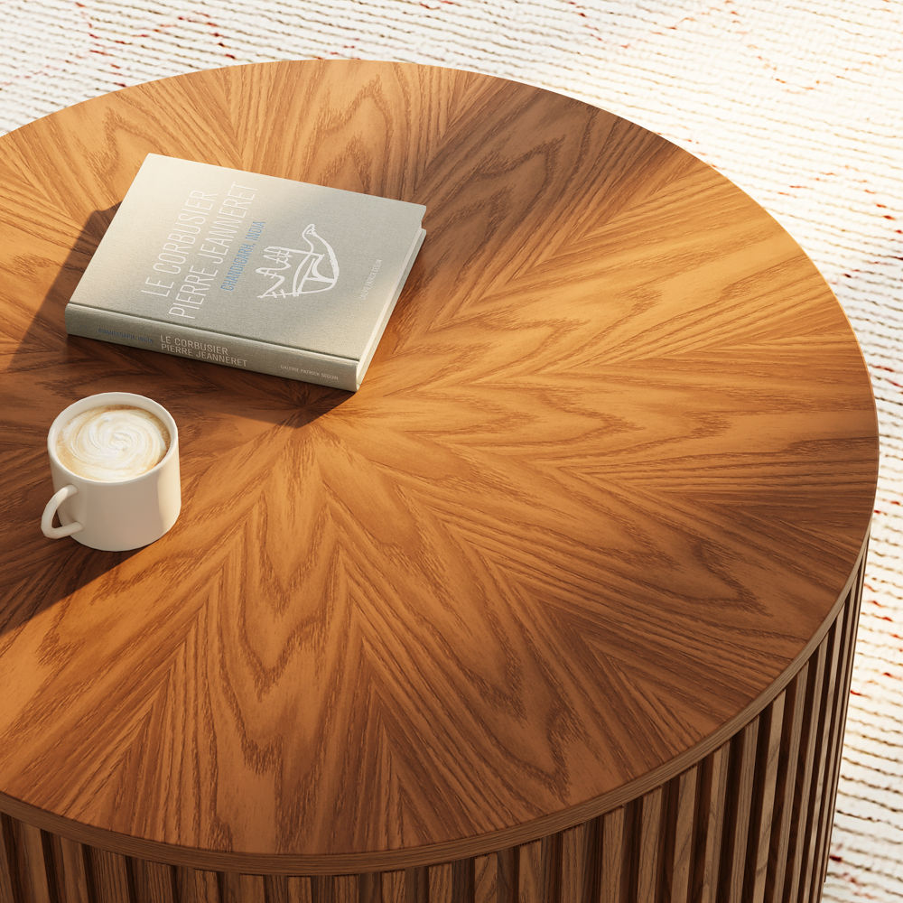 Lift Top Walnut Color Plywood Coffee Tables