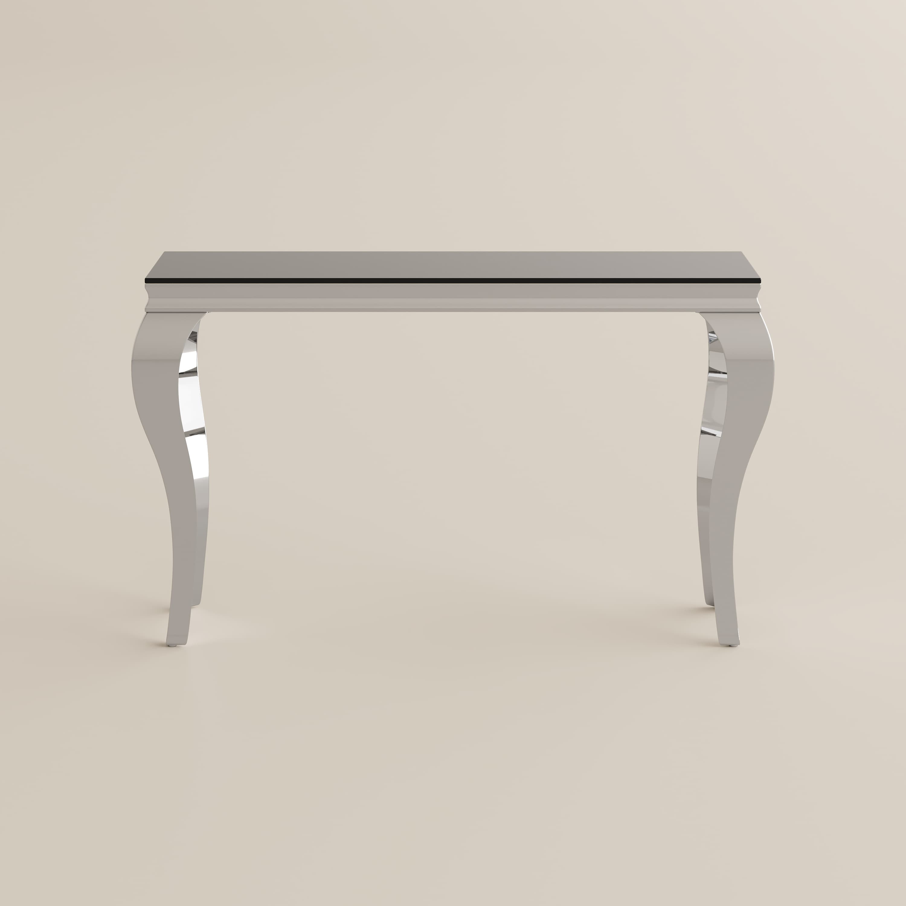 Glass Glossy Black Console Tables