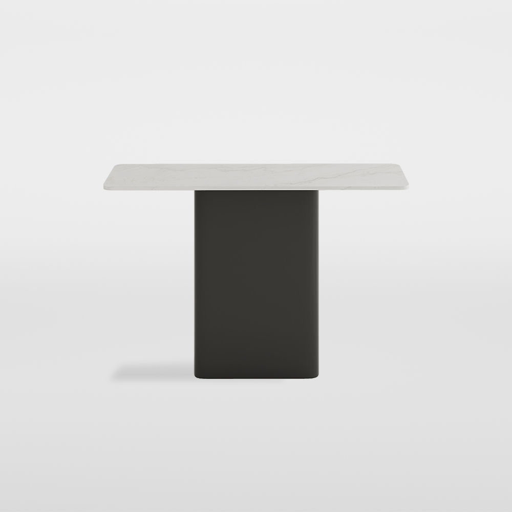 Gray Sintered Stone Console Tables
