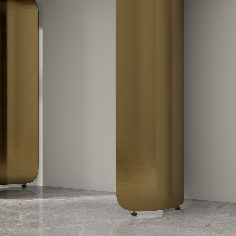 Bronze Sintered Stone Console Tables