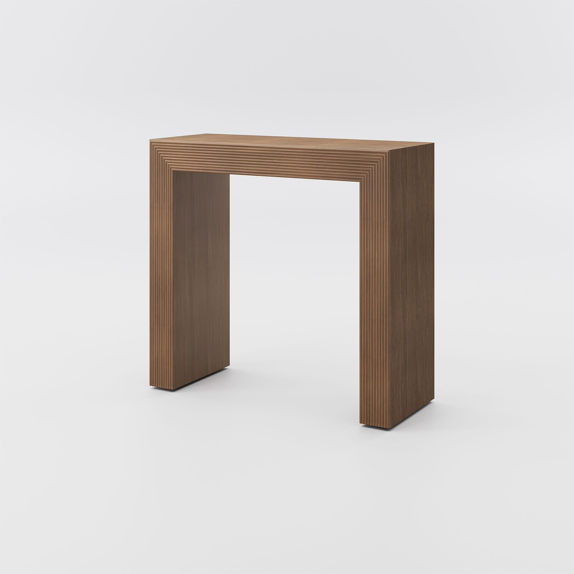 Wood Walnut MDF Console Tables
