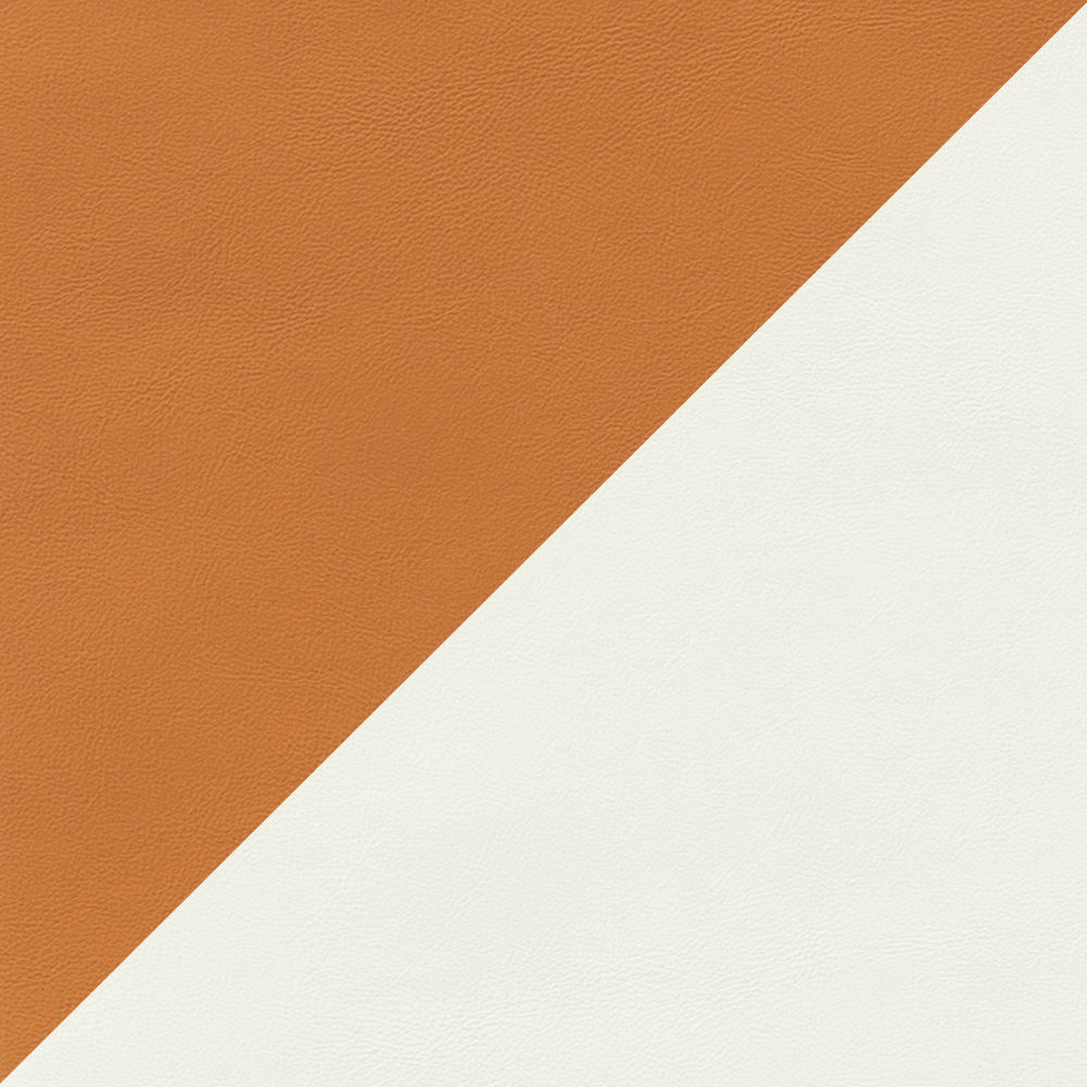 Orange & Beige