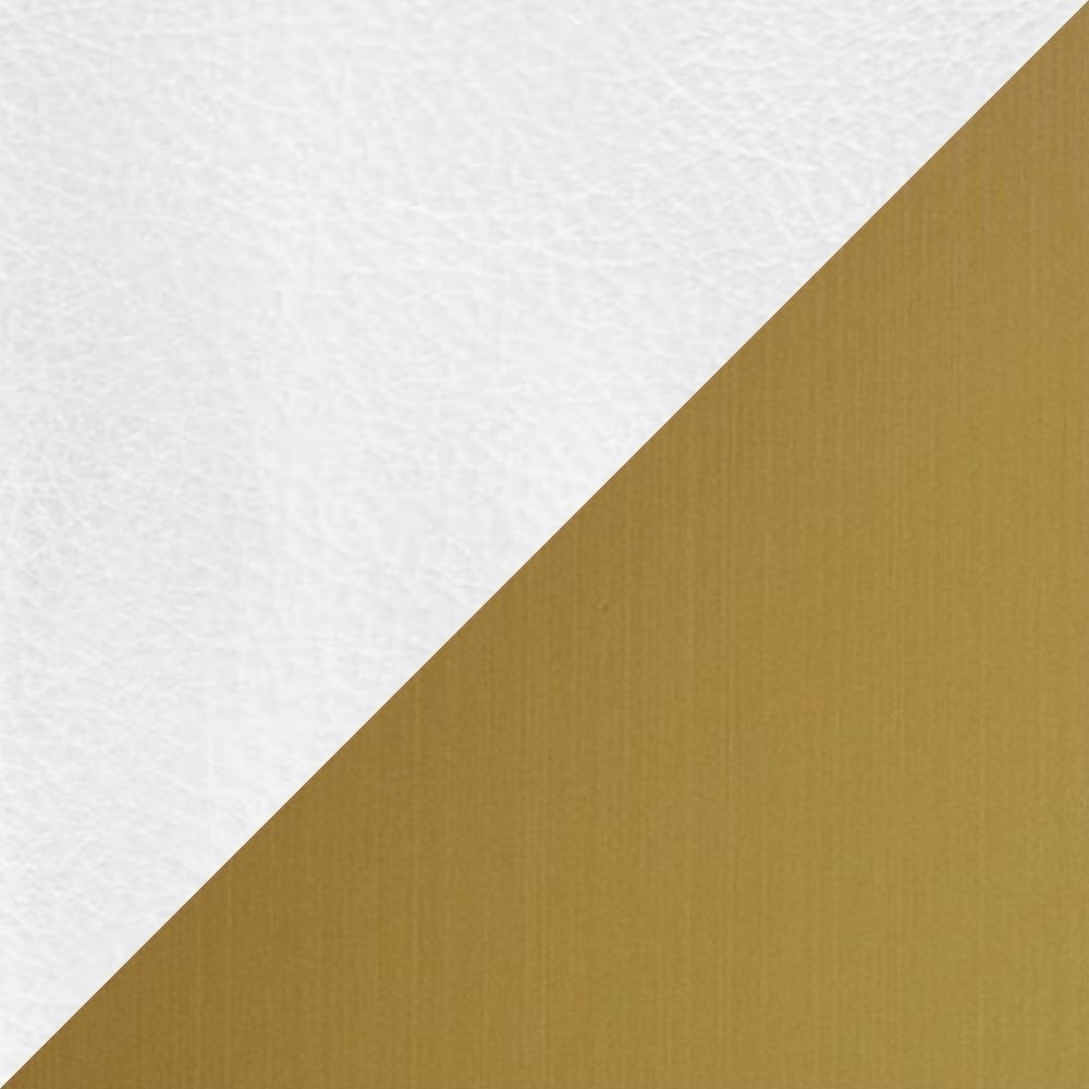 White & Gold