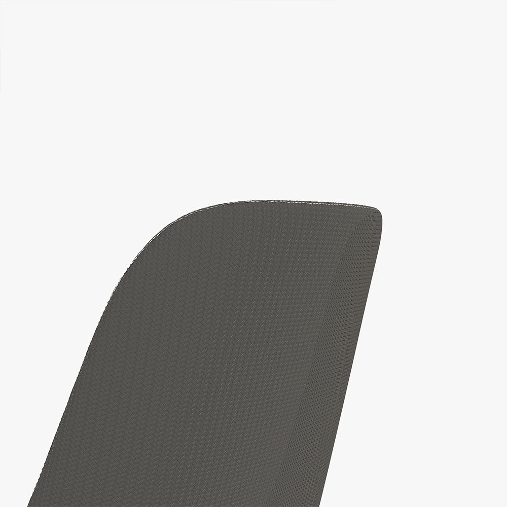 Fully Assemble Dark Gray PU Dining Chairs