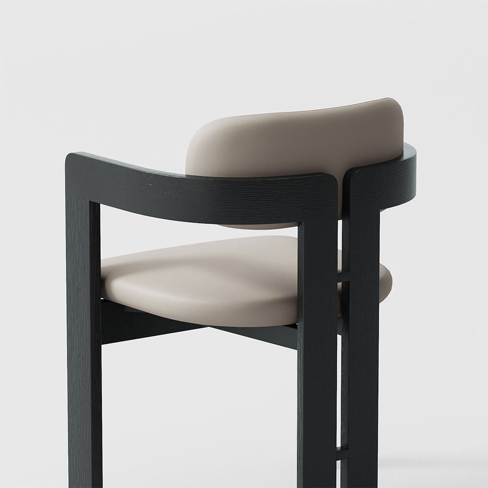 Fully Assemble Gray Fabric Dining Chairs