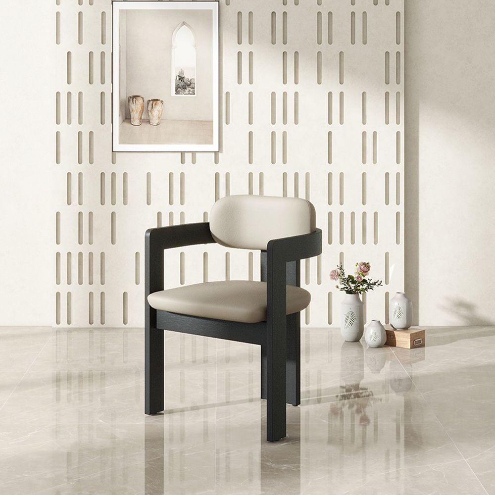 Fully Assemble Gray Fabric Dining Chairs