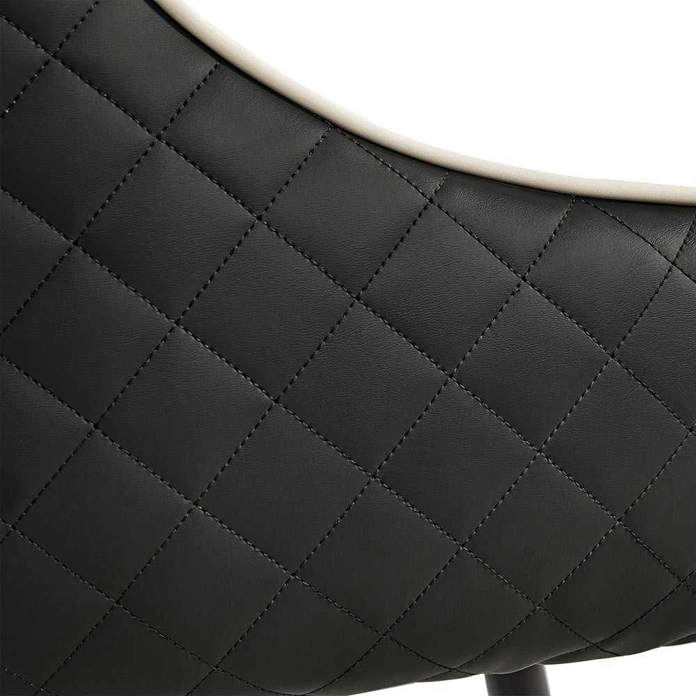 Black PU Leather Dining Chairs