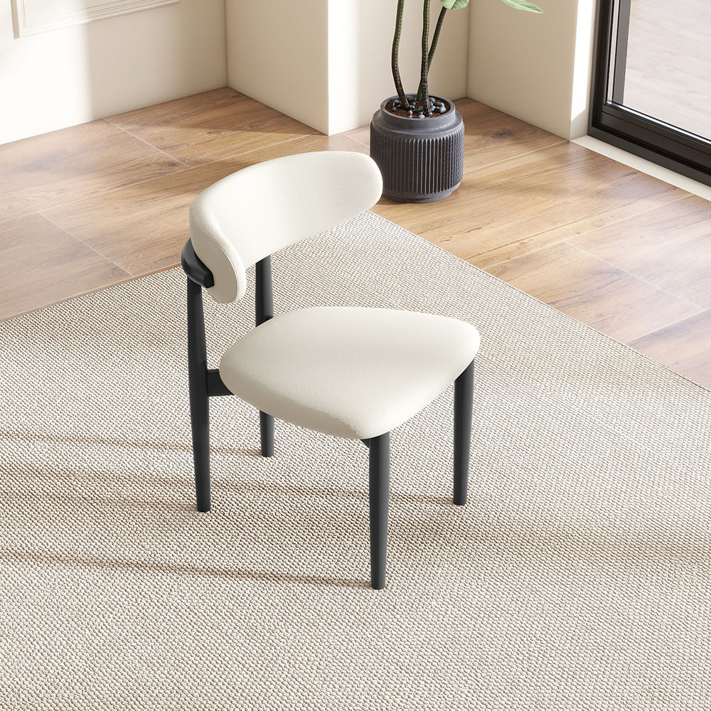 Wood Leg Black Ash Wood Dining Chairs
