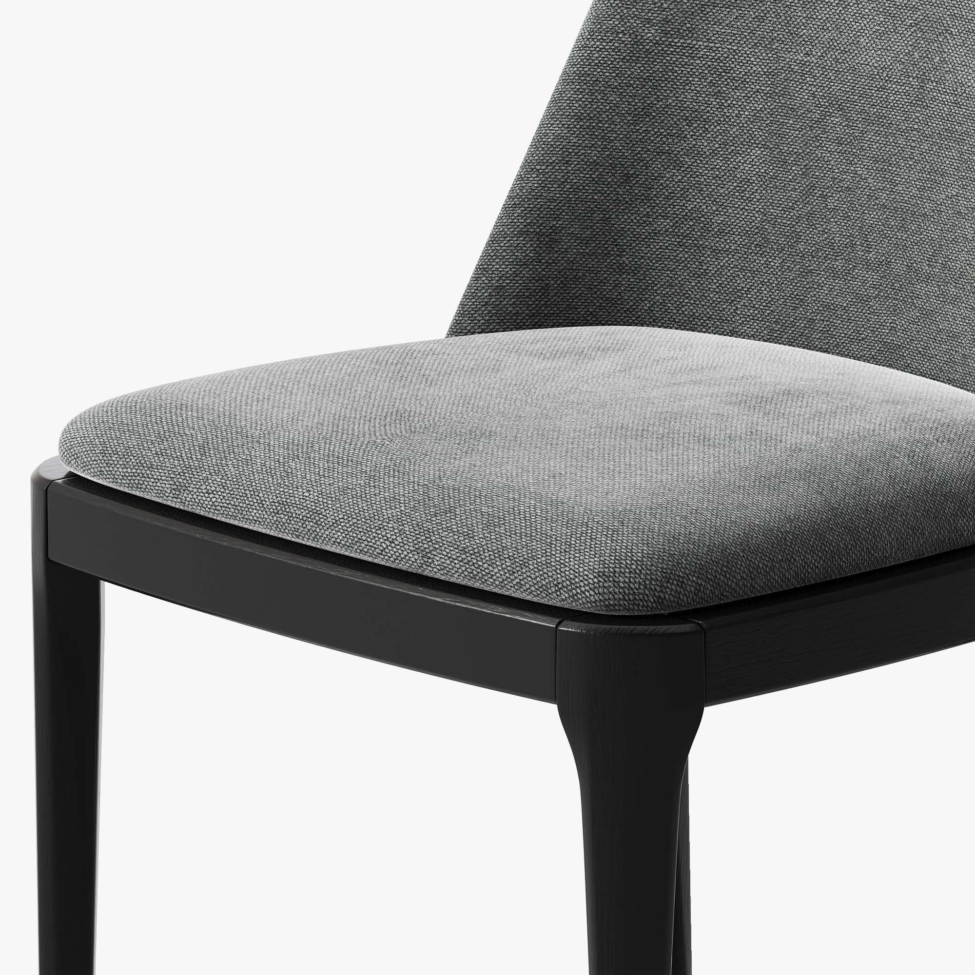 for 6 Gray Linen Dining Chairs