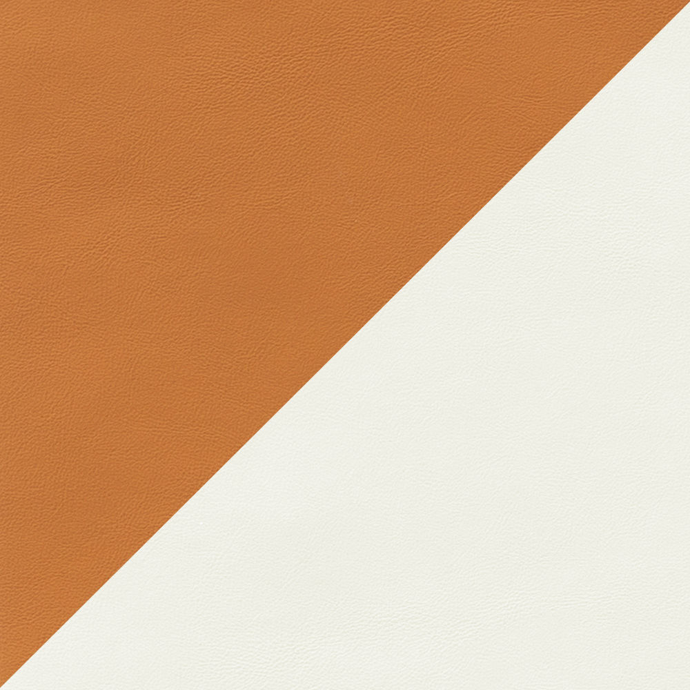 Orange & Beige