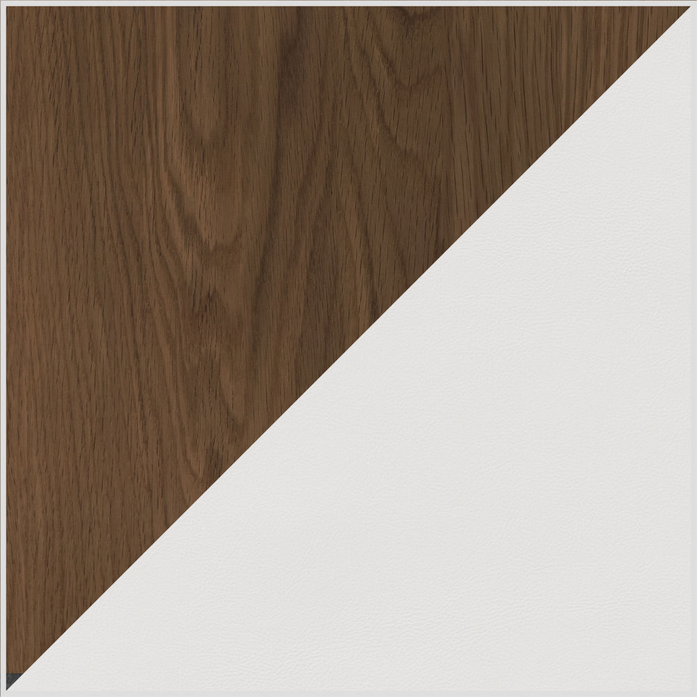 Beige & Walnut