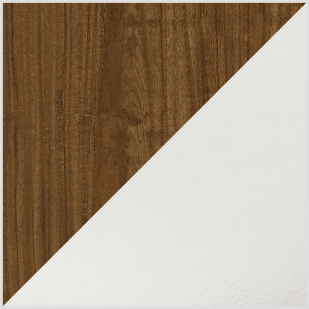 Walnut & White