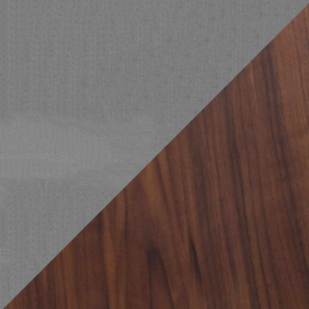 Gray & Walnut