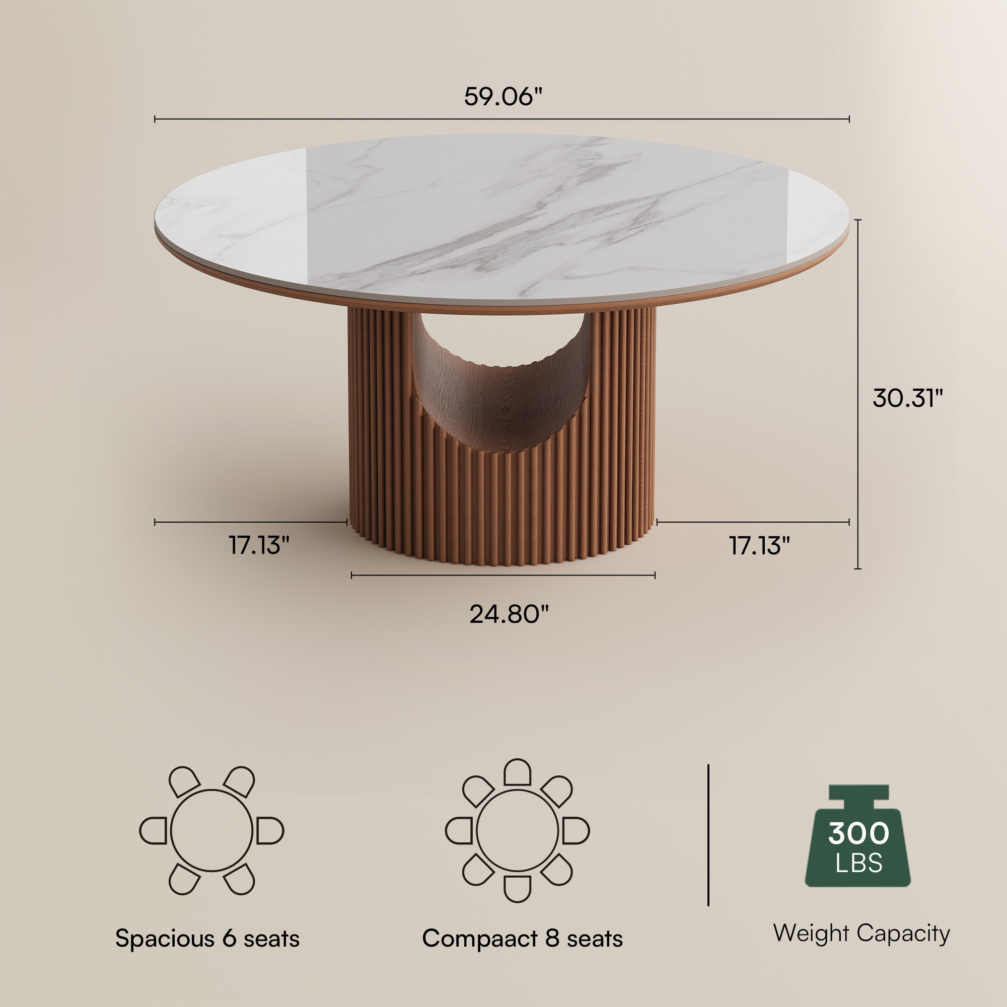 Gaming Room White Glossy Sintered Stone Dining Tables