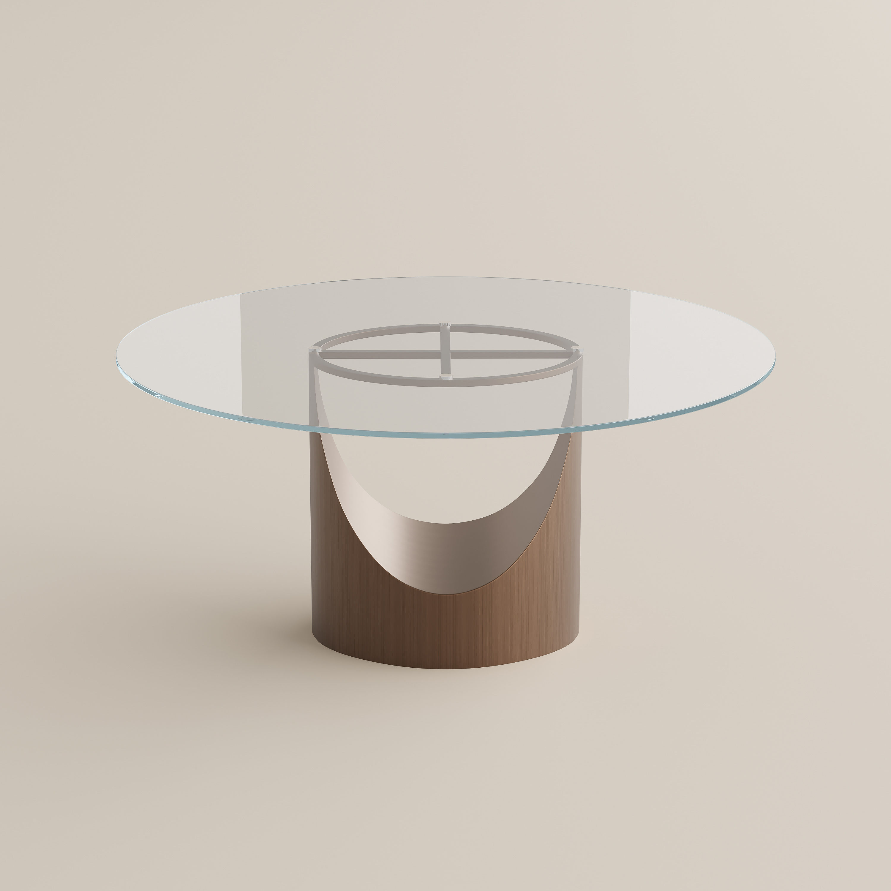 Kitchen Clear Tempered Glass Dining Tables