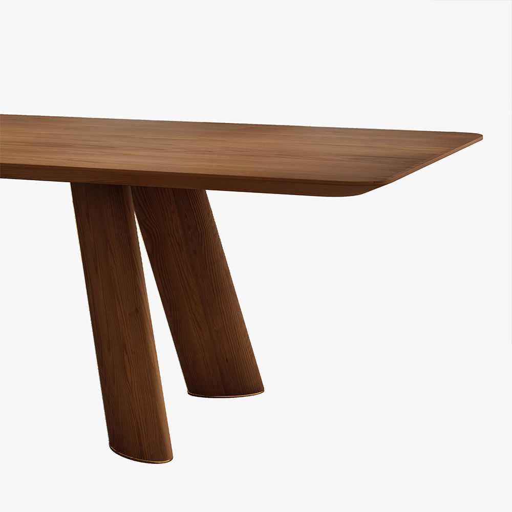 Partly Assemble Walnut Dining Tables